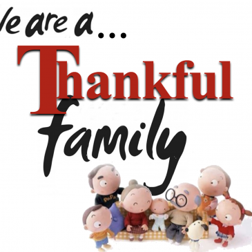 We are a Thankful family